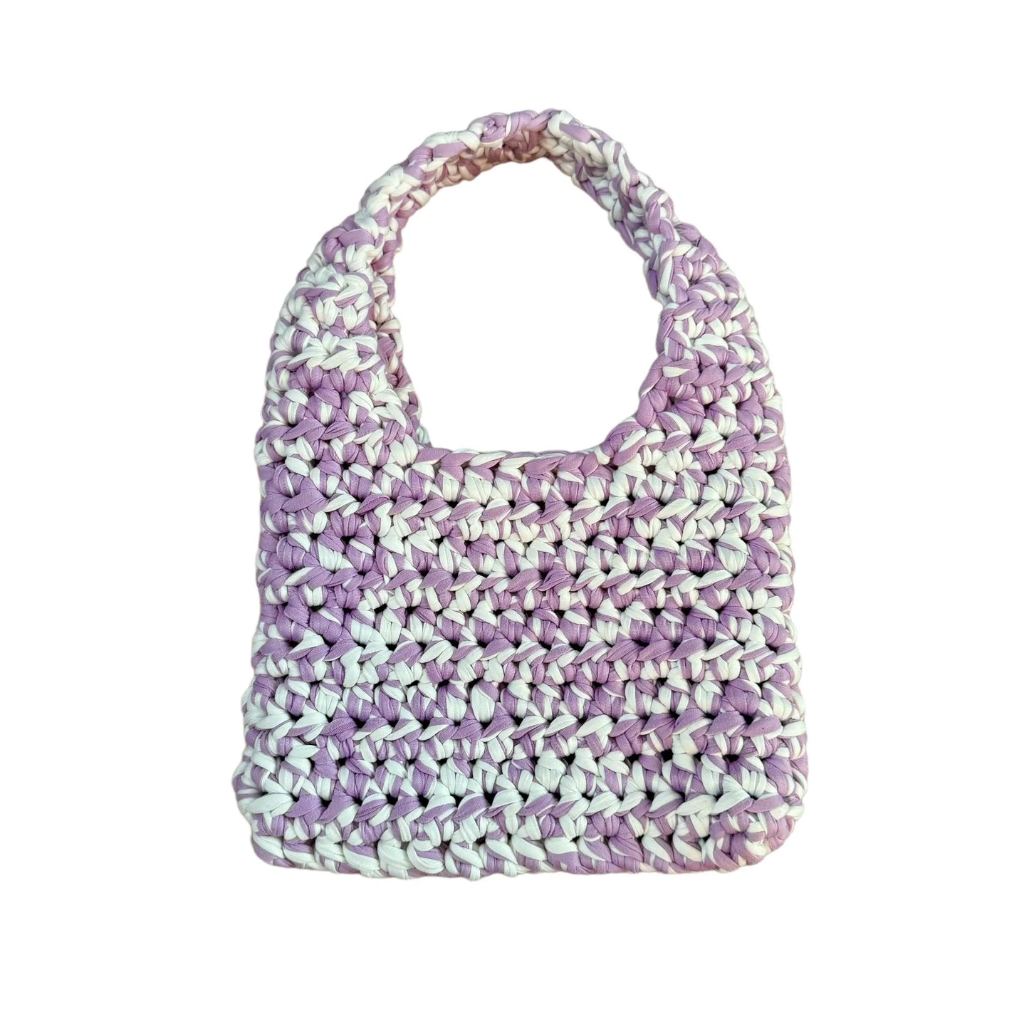 Crochet "Izzy" Shoulder Bag / T-Shirt Yarn image 0