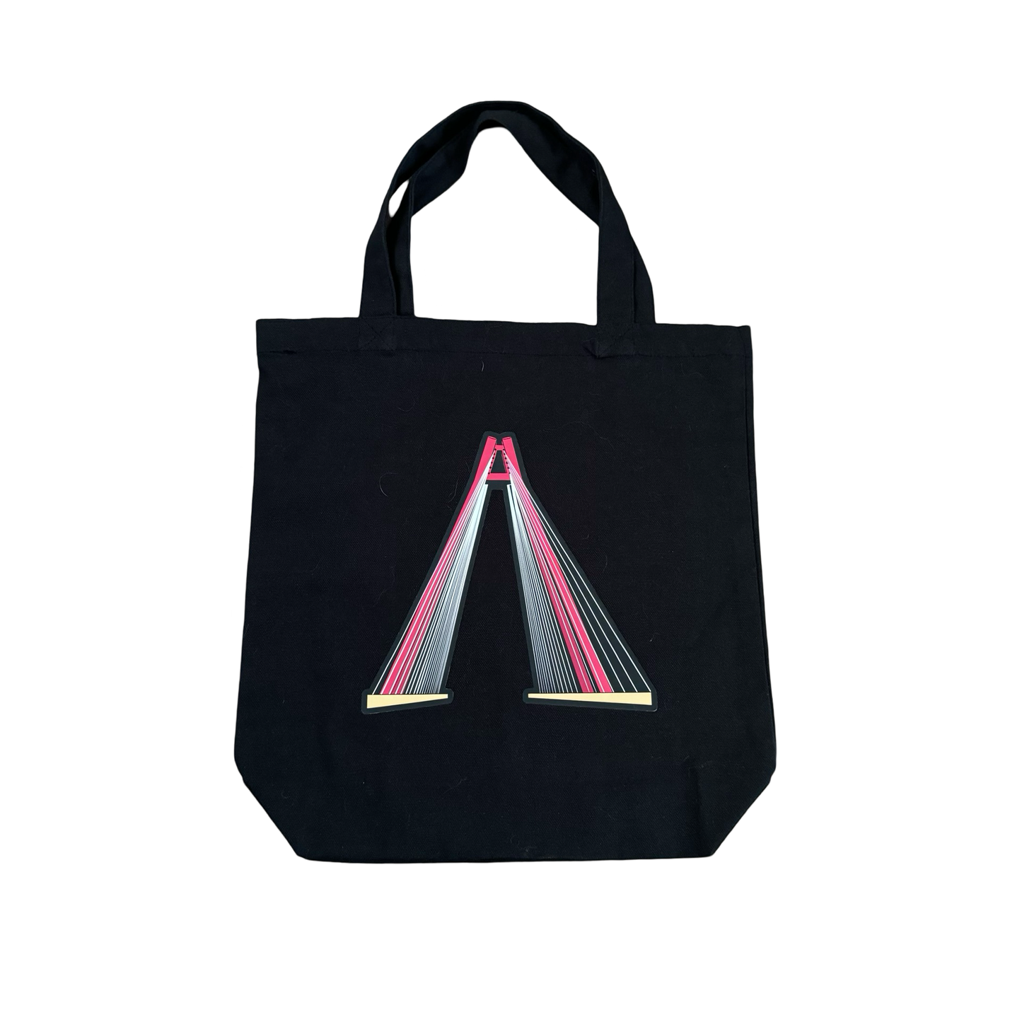 Columbus, Indiana Bridge Tote Bag image 0