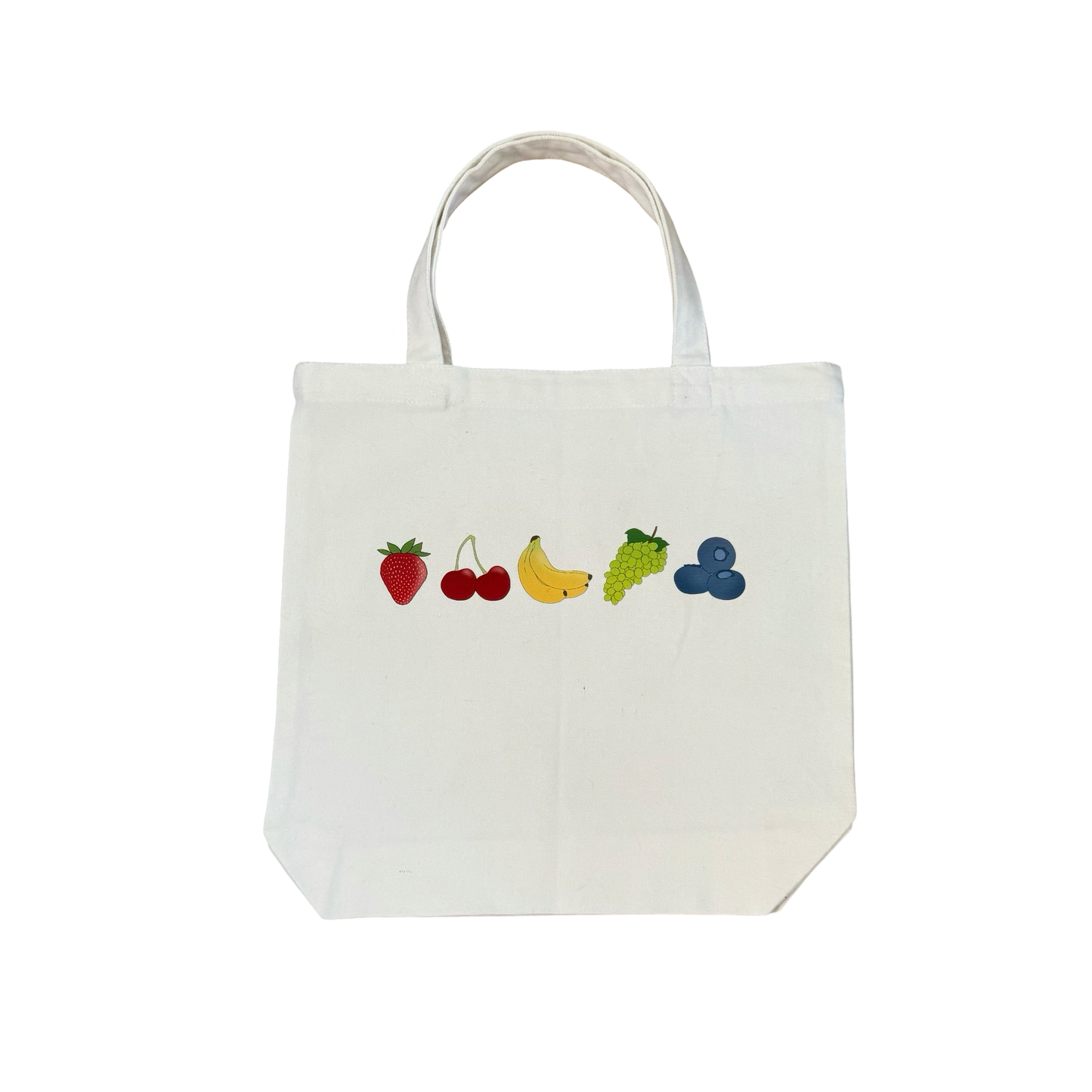 Rainbow Fruit Tote Bag image 0