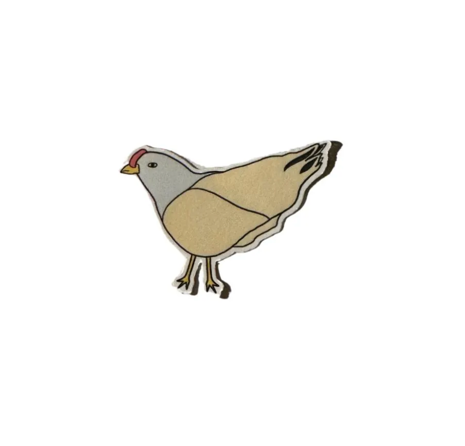 Duck, Goose, and Chicken / Stickers
