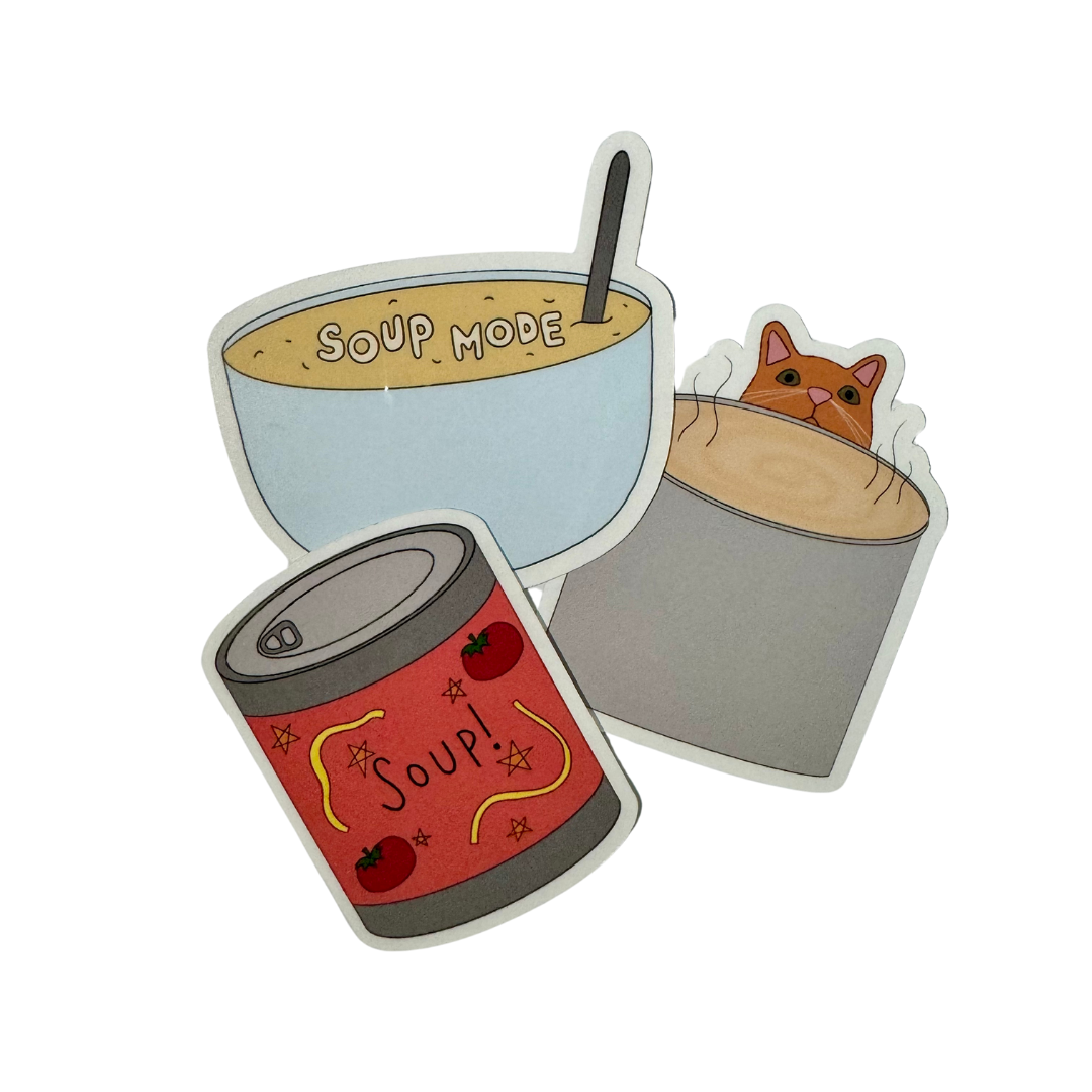 Winter / Soup Season Stickers image 0