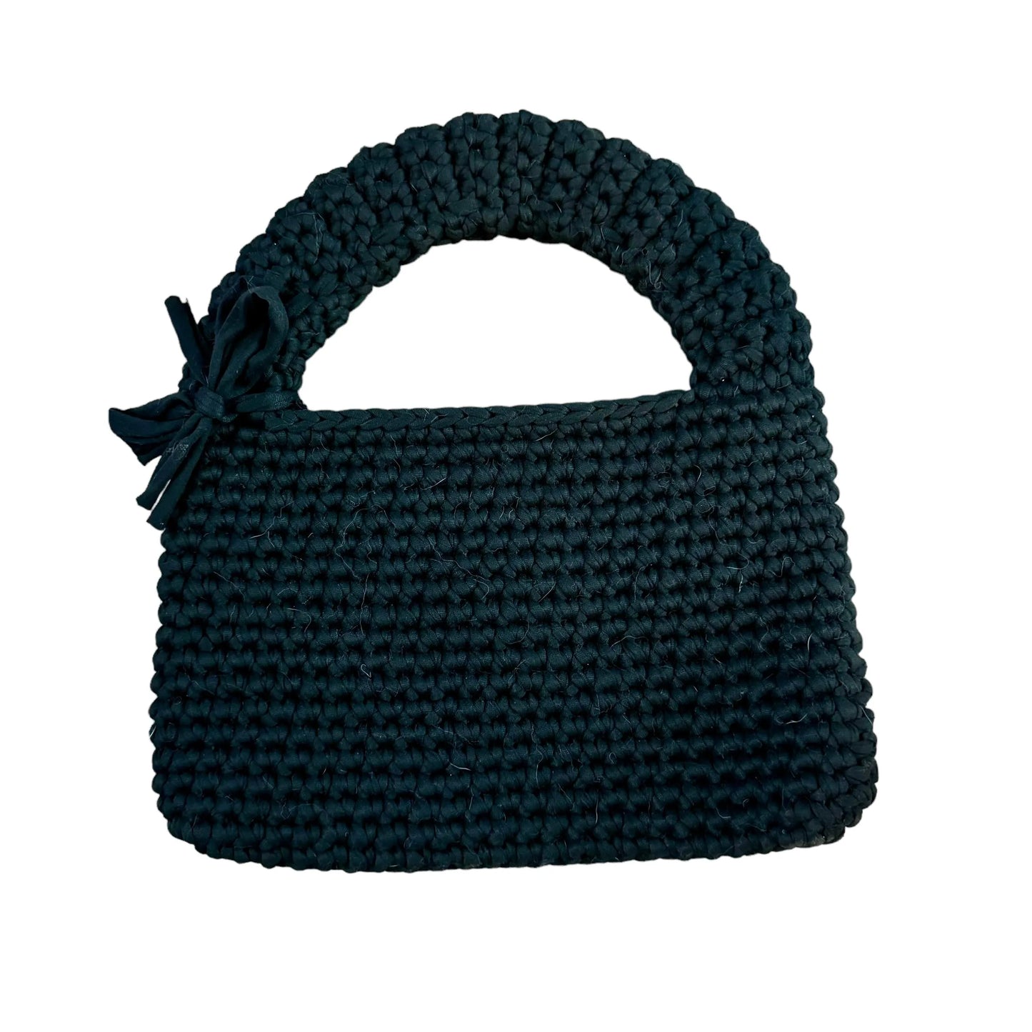Crochet "Lain" Shoulder Bag / T-Shirt Yarn image 0