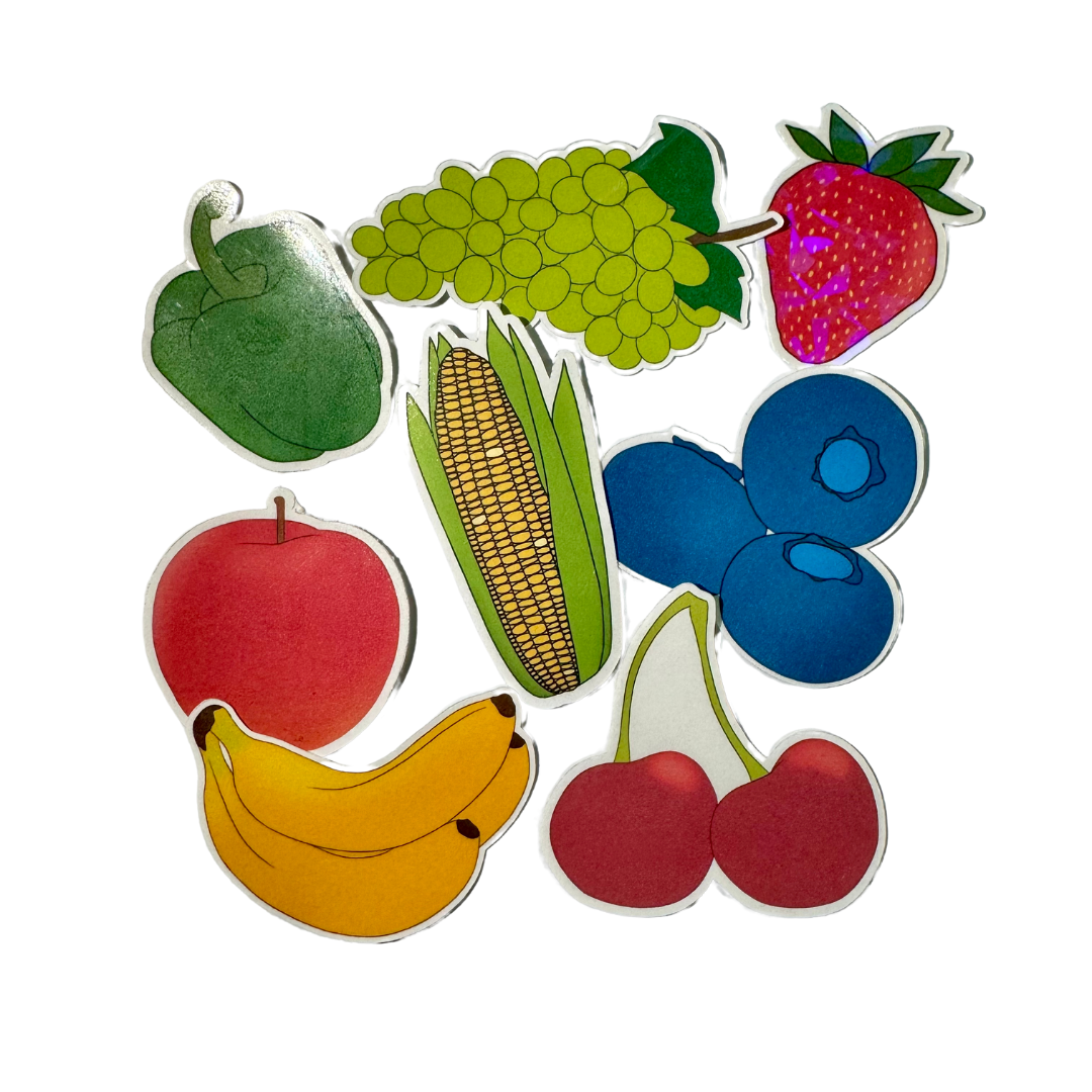Fruit and Veggie Stickers image 0