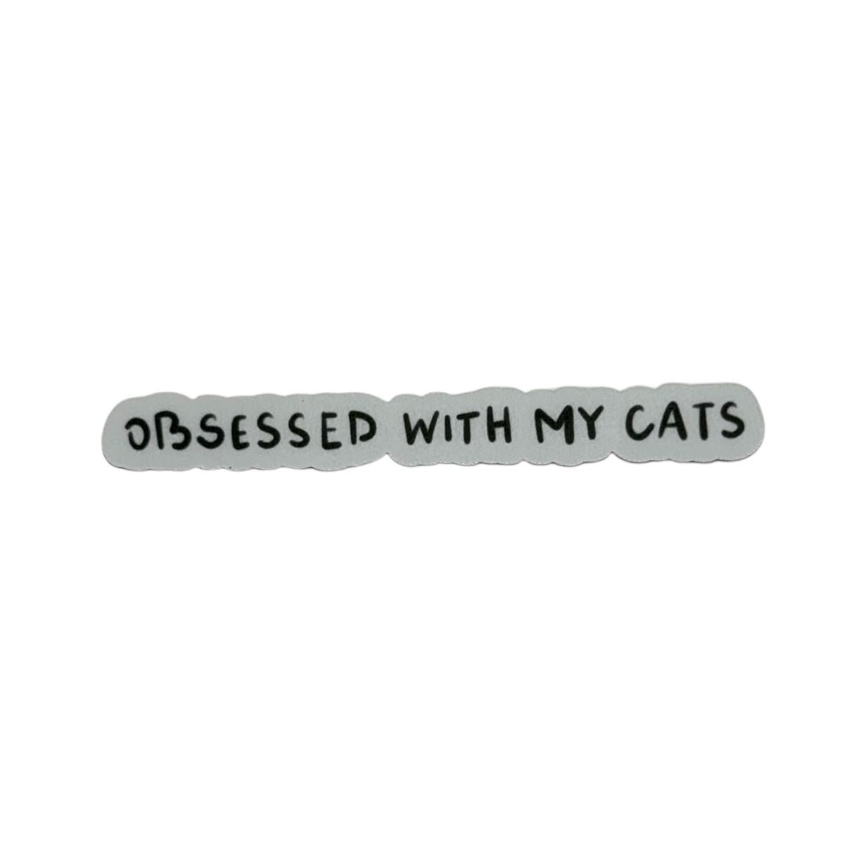 Cat Parent / Obsessed with my cat / Stickers