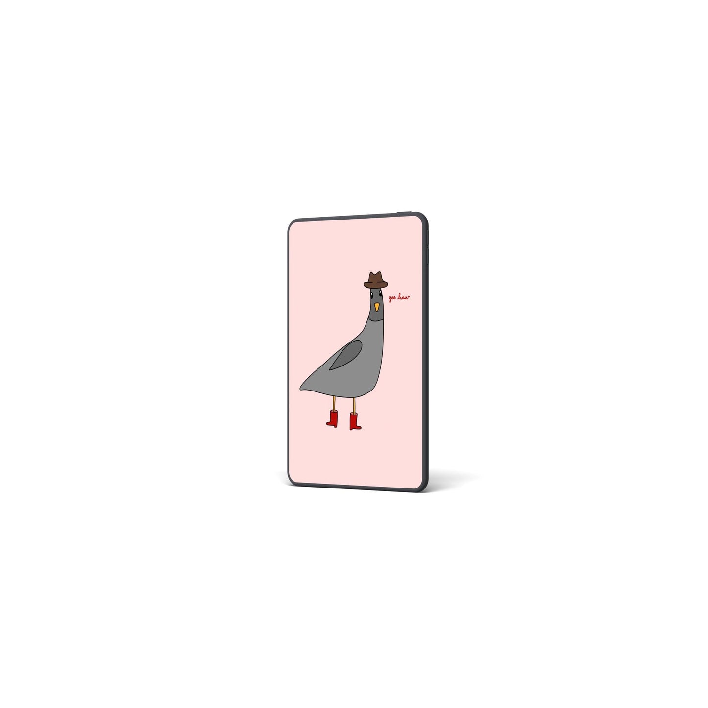 Silly Animal Doodles / Yee Haw Pigeon / DIGITAL PRINT