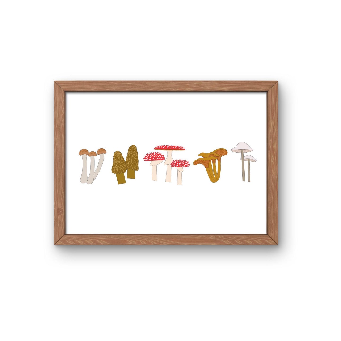 Wild Mushrooms / DIGITAL PRINT