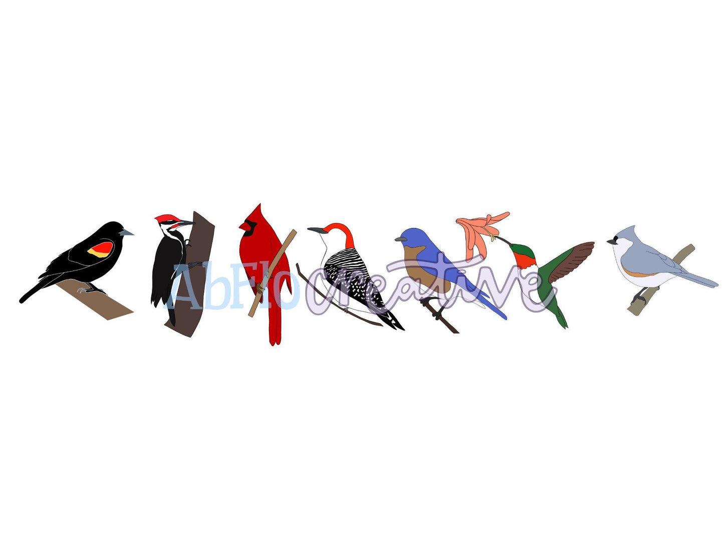 Birds Birds Birds / DIGITAL PRINT