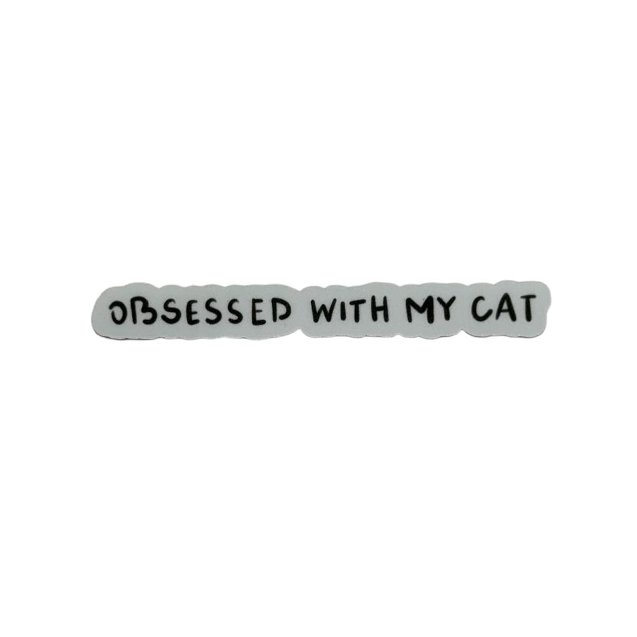 Cat Parent / Obsessed with my cat / Stickers