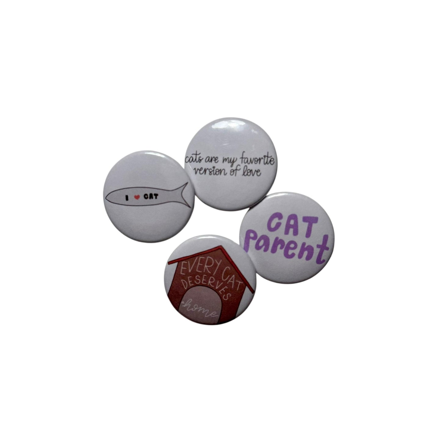 Cat Parent / Buttons