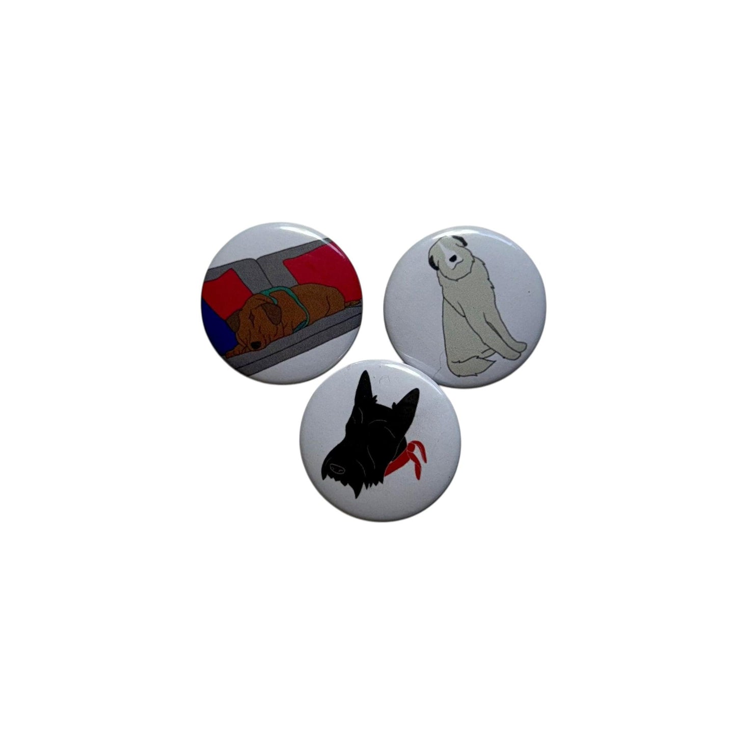 CUSTOM Dog Button!