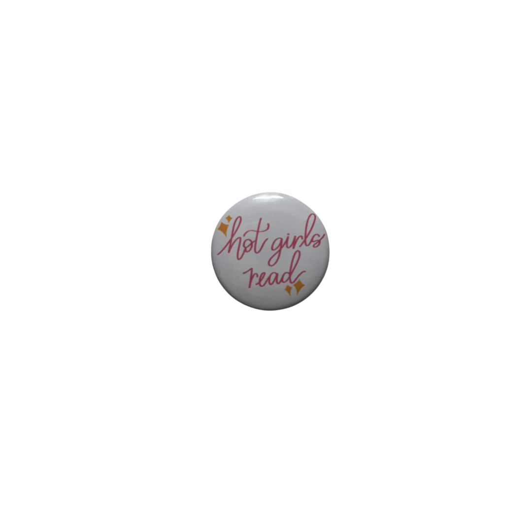 Bookish / Hot Girls Read / Buttons