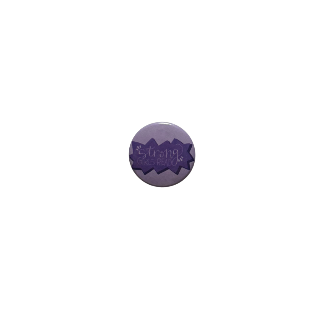 Bookish / Smart and Strong Girls Read / Buttons