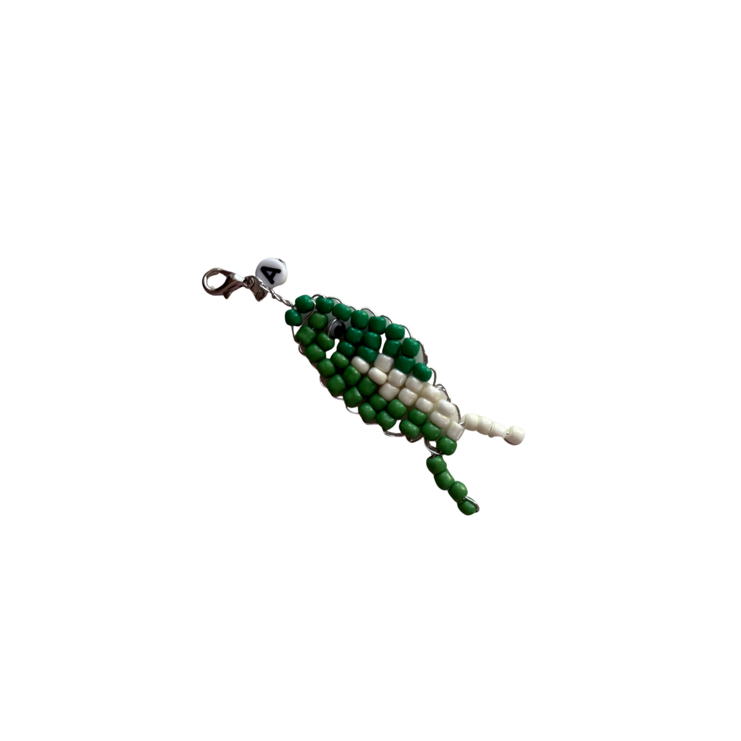 CUSTOM Beaded Fish Keychain