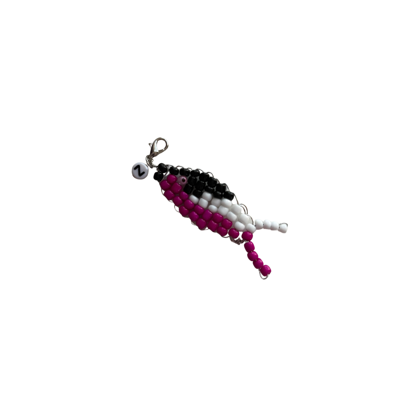 CUSTOM Beaded Fish Keychain