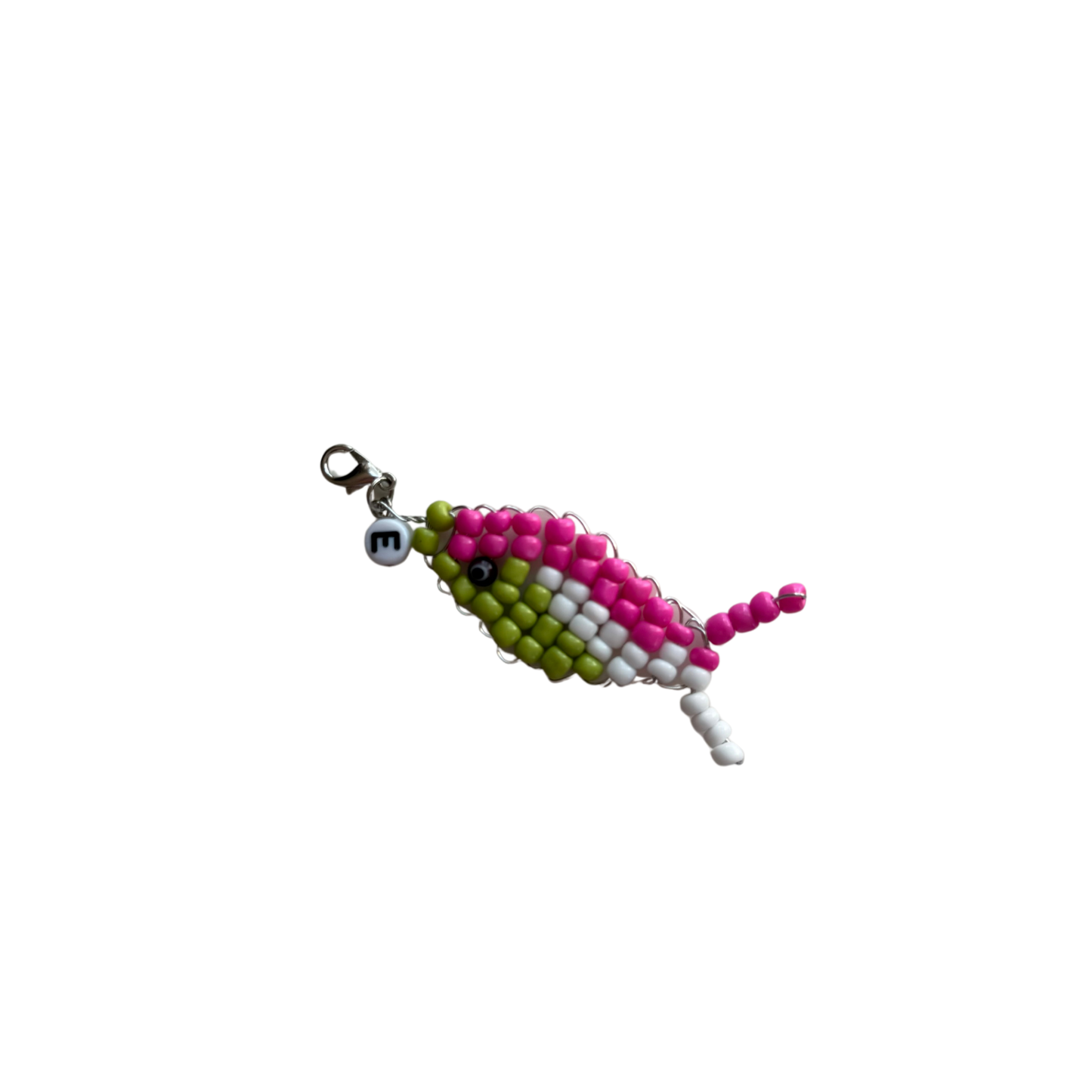 CUSTOM Beaded Fish Keychain