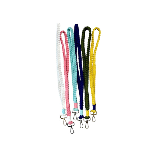 Macrame (Bi-Color) Lanyard