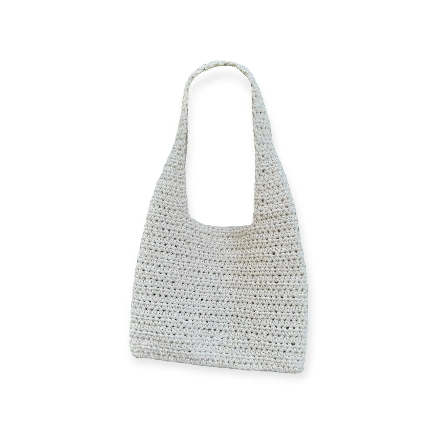 Crochet "Izzy" Shoulder Bag / Cotton image 0
