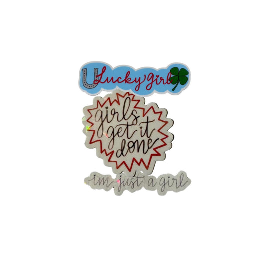 Just a Girl / Affirmations / Stickers