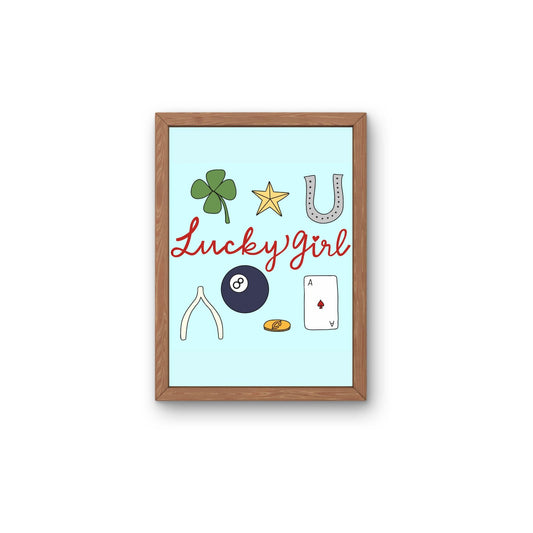 Just a Girl / Lucky Girl / DIGITAL PRINT
