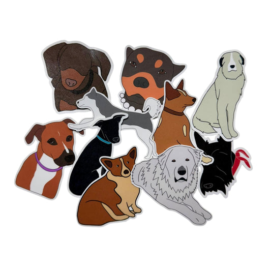 CUSTOM Dog Sticker!