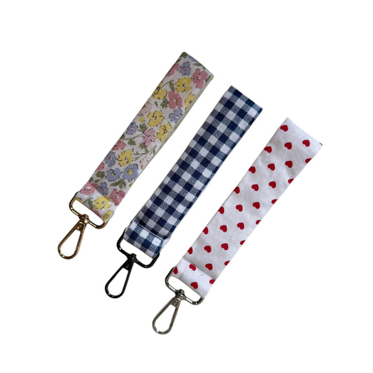 Sewn Thin Keychain Wristlet