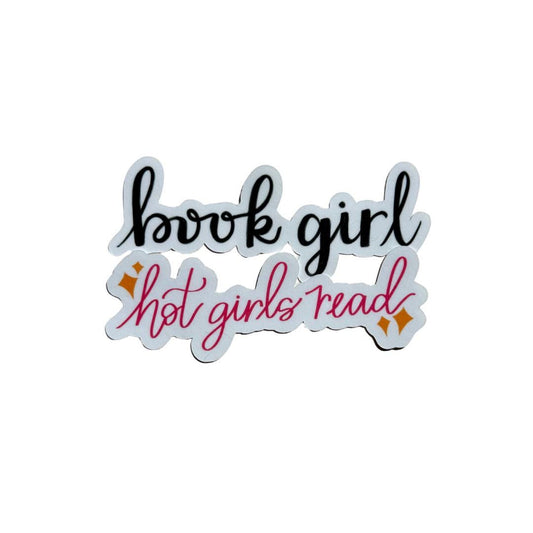 Bookish / Hot Girls Read and Book Girl / Stickers